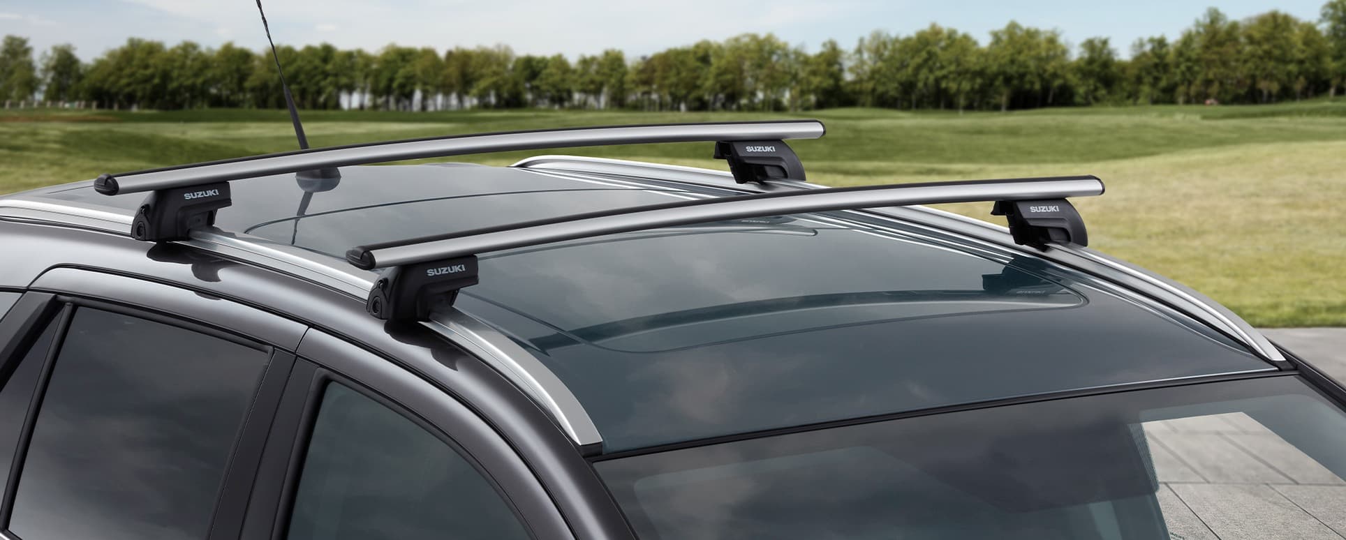 Abildung zeigt Dachgepäckträger eines S-Cross