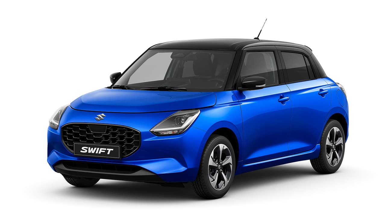 Blauer Suzuki Swift
