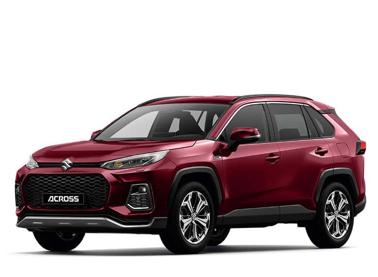 Dunkelroter Suzuki Across