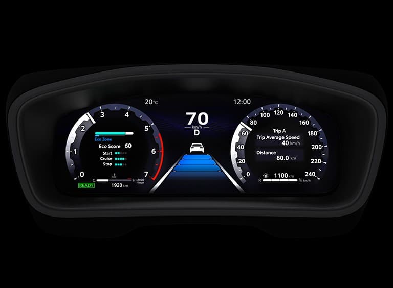 Abbildung zeigt Display