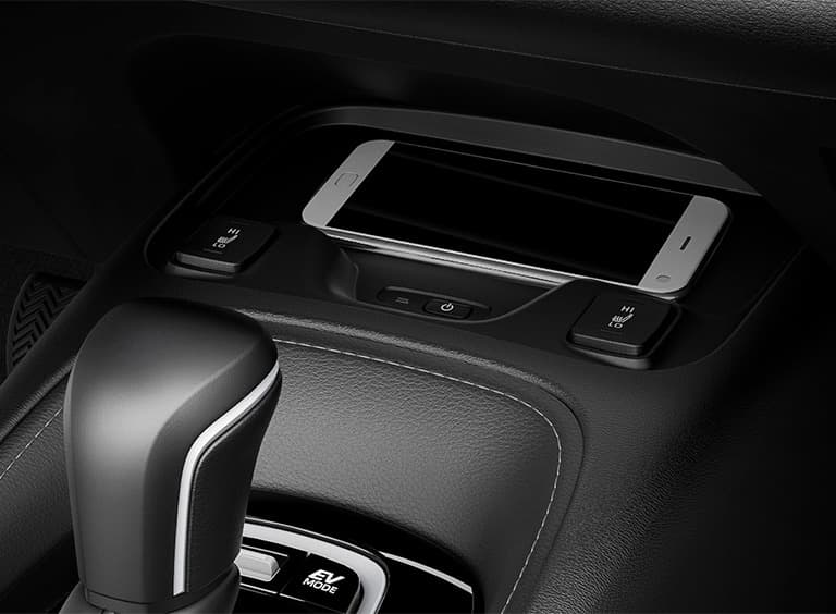 Abbildung zeigt kabellose Ladestation