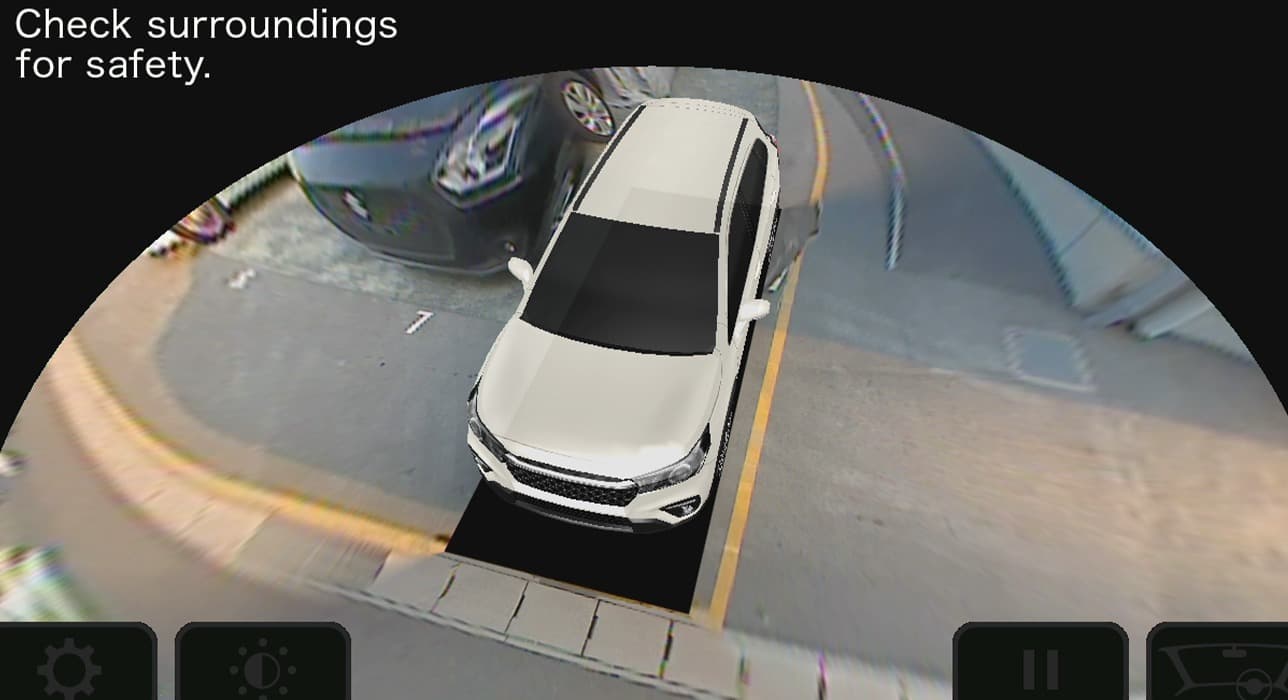 Abbildung zeigt Blick auf die 360 Grad Kamera