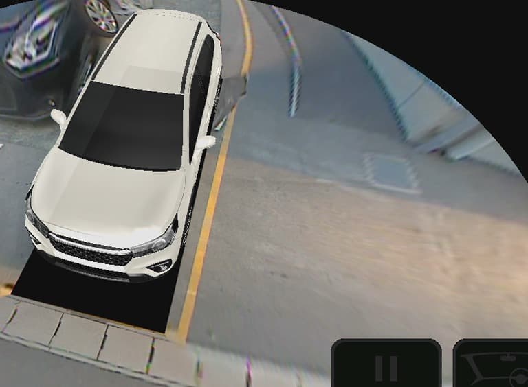 Abbildung zeigt Blick auf die 360 Grad Kamera