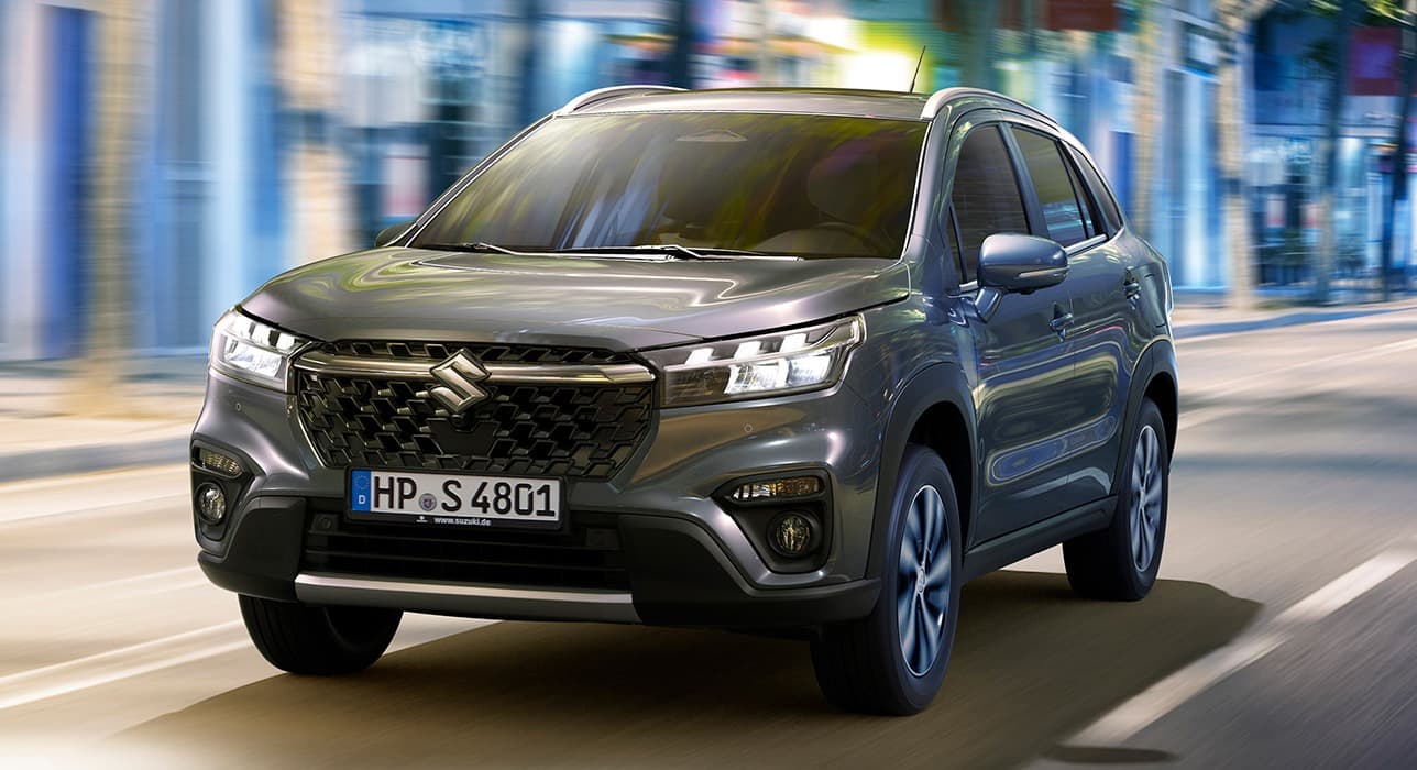 Abbildung zeigt S-Cross auf einer Straße